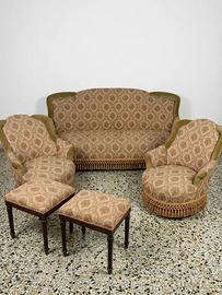 Divano, Poltrone e Sgabelli Vintage Anni '70