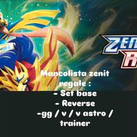 Mancolista pokemon zenit regale