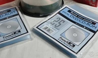 50 buste patella per singoli CD protezione