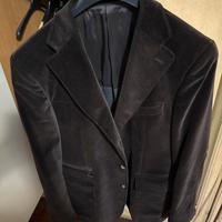 Giacca uomo velluto marrone