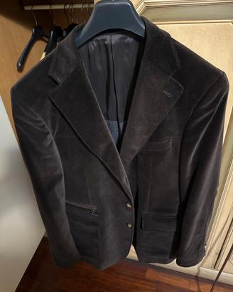 Giacca uomo velluto marrone