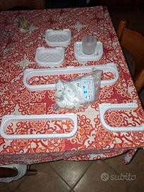 Set accessori bagno in plastica