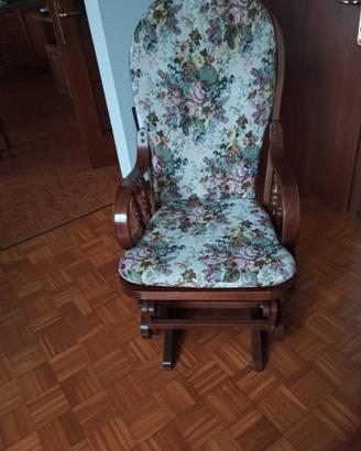 poltrona a dondolo glider 
