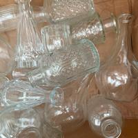 Vasetti centrotavola misti lavorati in vetro