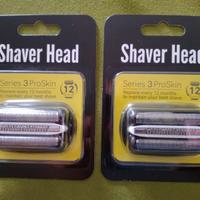 2 testine di ricambio compatibili Braun