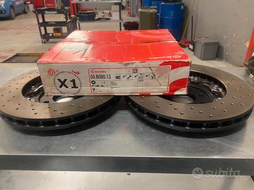 Coppia dischi freno flottanti 500 abarth