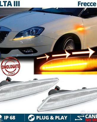 Frecce LED Dinamiche per Lancia DELTA 3 Omologate
