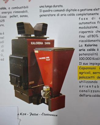 Generatore ad aria calda tatano
