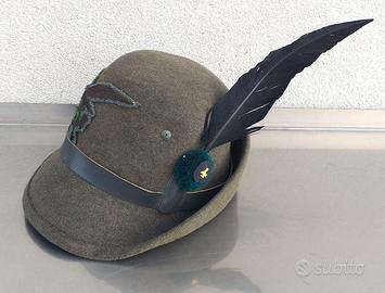 Cappello Alpino E.I. del 4° Rgt. Alpini anni 50/60