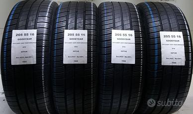 4 GOMME 205 55 16 GOODYEAR A1942