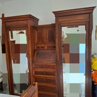 Camera da letto stile umbertino