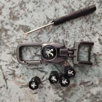 portachiavi auto Peugeot + tappini ruote