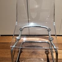 sedie plastica trasparente 