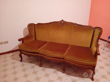 divano in stile design antico luigi