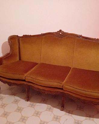 divano in stile design antico luigi
