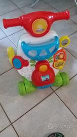 Valentino scooterino + tavolo interattivo Clemento