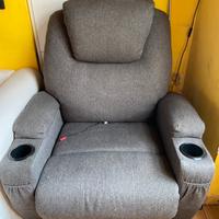 Poltrona  reclinabile massaggiante