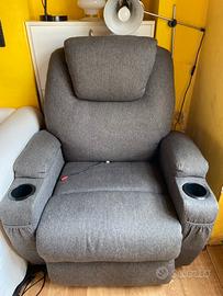 Poltrona  reclinabile massaggiante