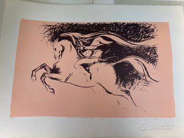 Serigrafia firmata e numerata di Dante Carpigiani