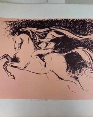 Serigrafia firmata e numerata di Dante Carpigiani