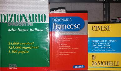 Dizionari: Italiano, Francese e Cinese