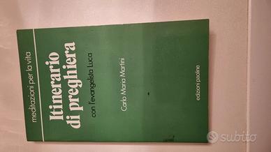 Libro di Carlo Maria Martini "Itinerario di preghi