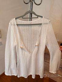 Copricostume bianco