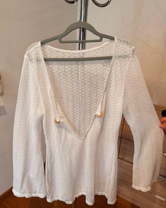 Copricostume bianco