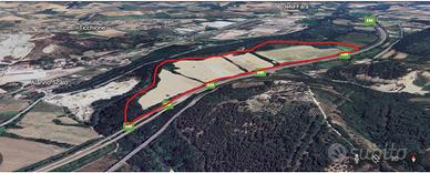 30 ha di terreno agricolo irriguo