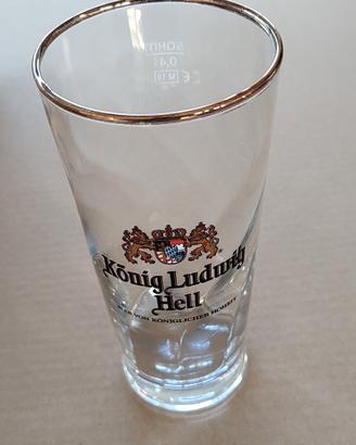 Bicchieri birra Konig Ludwig