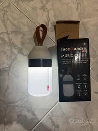 Luce con cassa Bluetooth Ricaricabile CFG El083