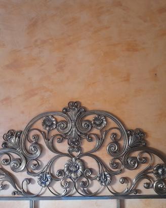 spalliera letto matrimoniale in ottone