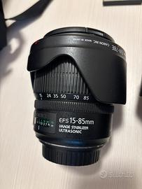 Obiettivo 15-85 mm Canon