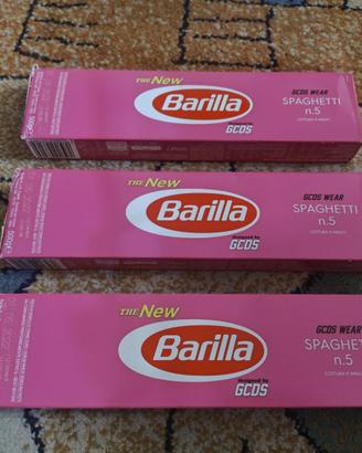 Scatola Barilla marchiata GCDS
