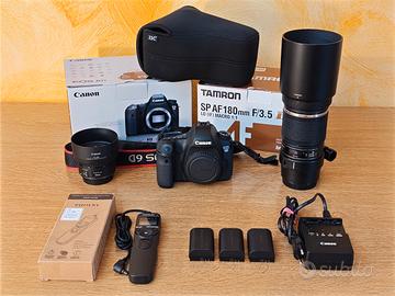 Canon EOS 6D + kit obiettivi + accessori regalati