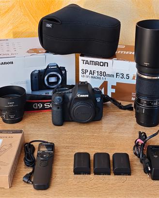Canon EOS 6D + KIT OBIETTIVI + ACCESSORI REGALATI