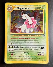 Meganium Neo Genesis ENG 10/111 carta Pokémon