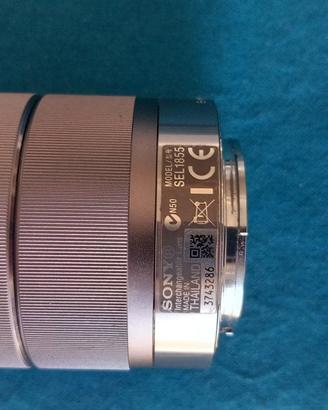 OBIETTIVO  SONY  SEL-1855 CON ZOOM