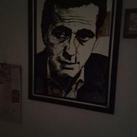 Specchio con immagine Humphrey Bogart