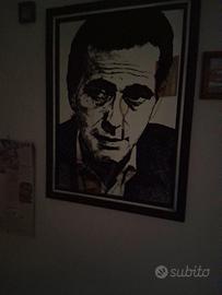 Specchio con immagine Humphrey Bogart