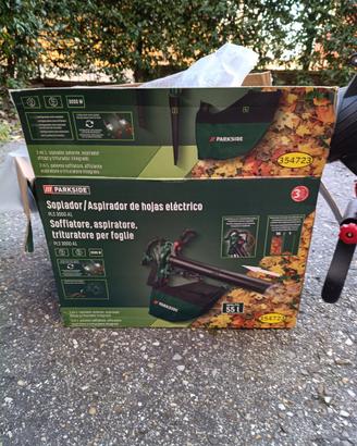 Parkside 3in1 Aspiratore e soffiatore 3000w