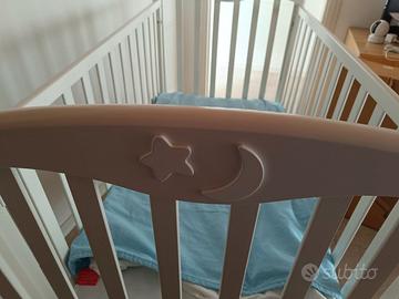 Lettino con sponde mobili FOPPAPEDRETTI LUCCICHINO