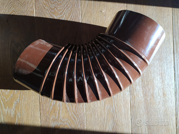 2 curve da 90 gradi diametro 130 canna fumaria