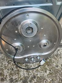 piano cottura acciaio inox