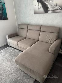 Divano ang. PoltroneSofà - 3 posti + chaise longue