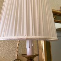 Applique ottone vintage con ventolina