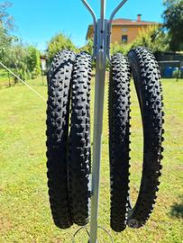 4 Gomme MTB 27,5 usate 