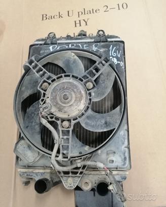 Radiatore Piaggio Porter completo di elettroventol