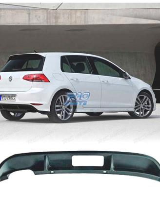 DIFFUSORE PER VOLKSWAGEN VW GOLF 7 12-17 GTD LINE 