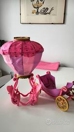 Carrozza Barbie con mongolfiera